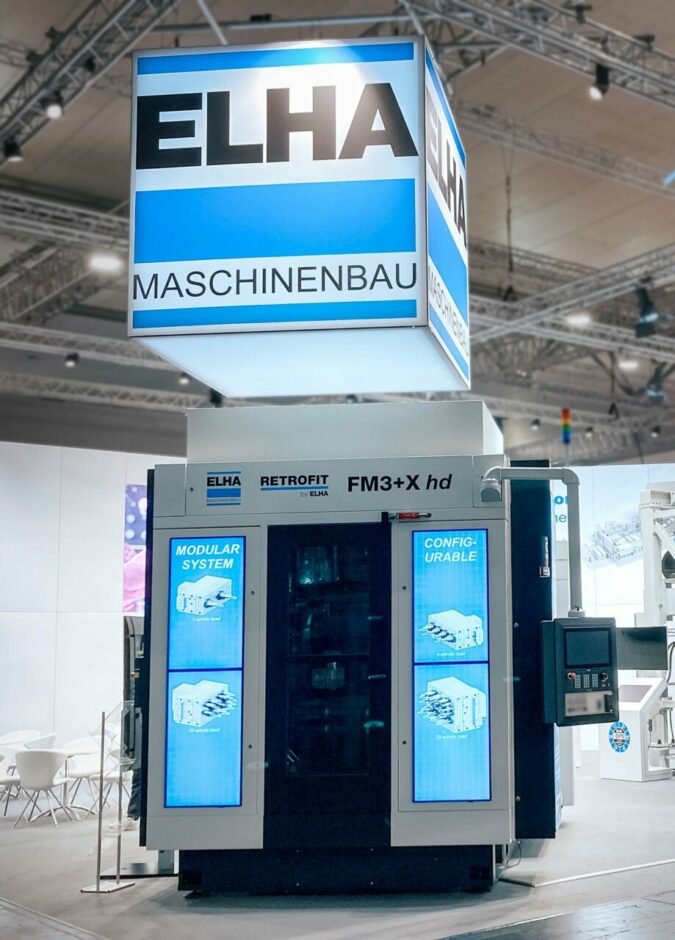 ELHA Fertigungsmodul Retrofit EMO Hannover Messe