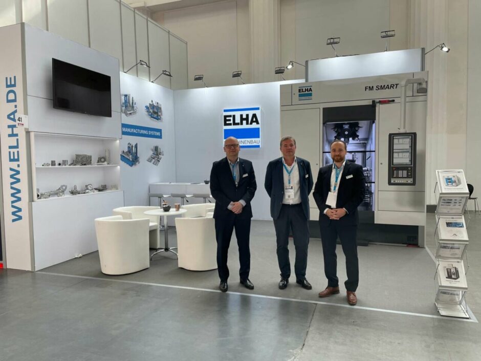 ITM, Trade Fair, Messe, ELHA-Team, Polen, Fertigungsmodul, Werkstück