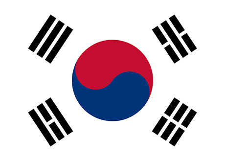 Südkorea Flagge