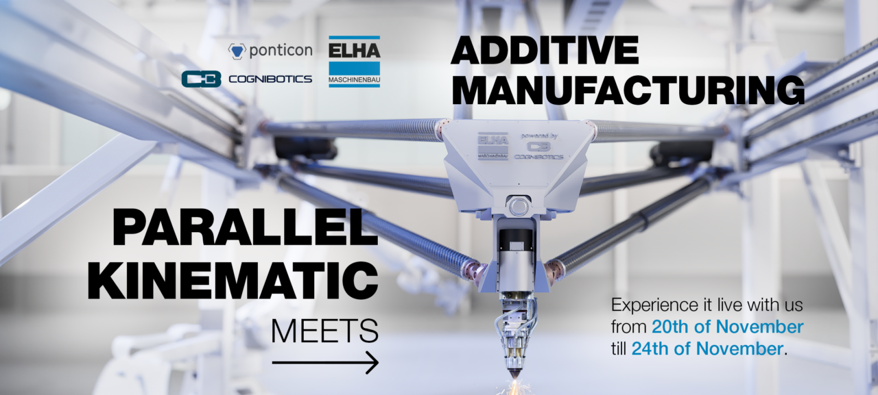 Parallel-Kinematik-Modul trifft auf Additive Fertigung