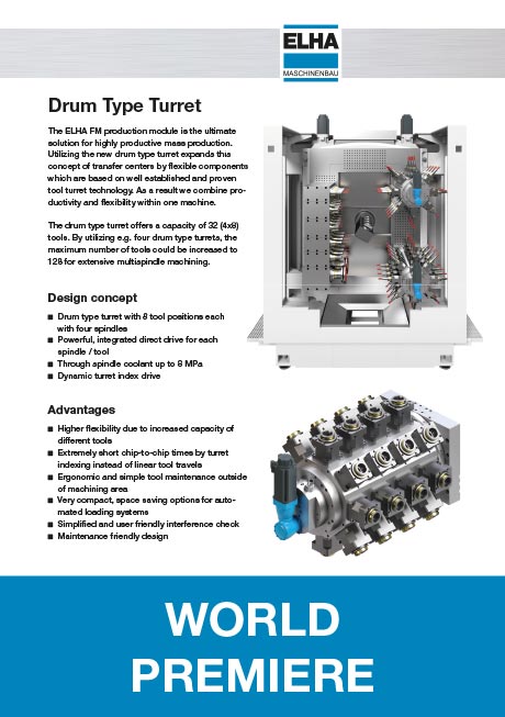 Preview - Brochure Drum Type Turret, Spindle Fine-Adjustment